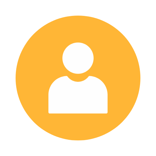 Person icon in yellow background