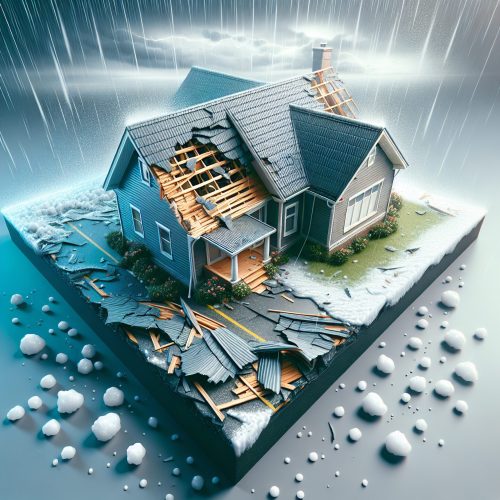 Hail and wind Damage to Roofs in Colorado and Wyoming - Rocky Mountain Adjusters